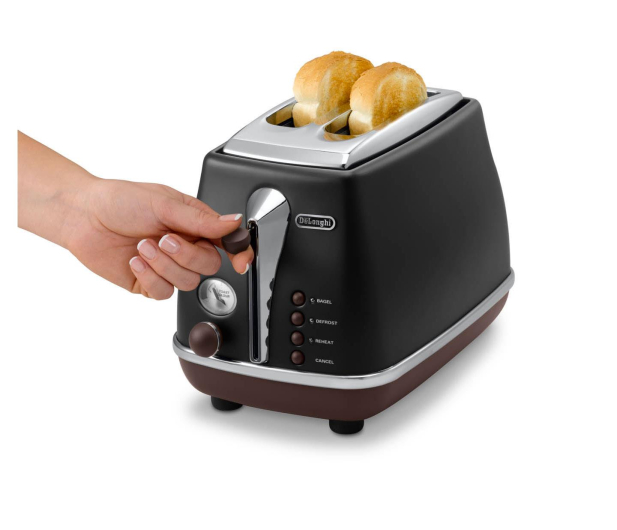 DeLonghi Toster CTOV2103.BK czarny - 335724 - zdjęcie 3